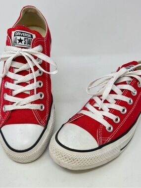 Converse All Star Chuck Taylor Sneakers Red Size 7